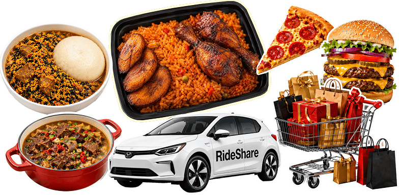 Rewards collage